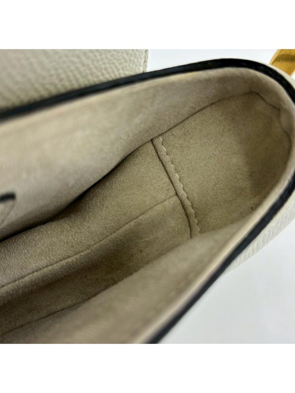 Dior Saddle Bag Gray Neckoff White - Picture 13 of 15